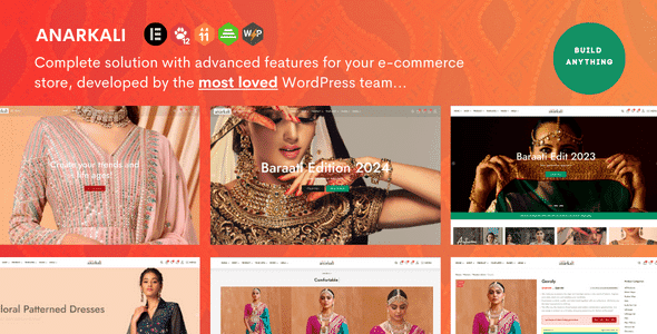 Anarkali WordPress eCommerce Theme Fashion Shop - Image 1