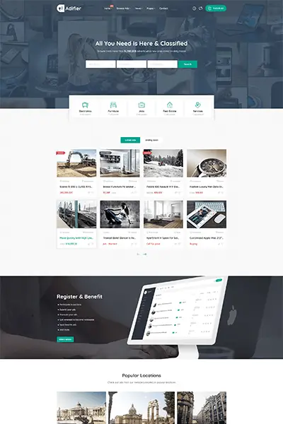 Adifier v3.9.3 Classified Ads WordPress Theme - Image 2