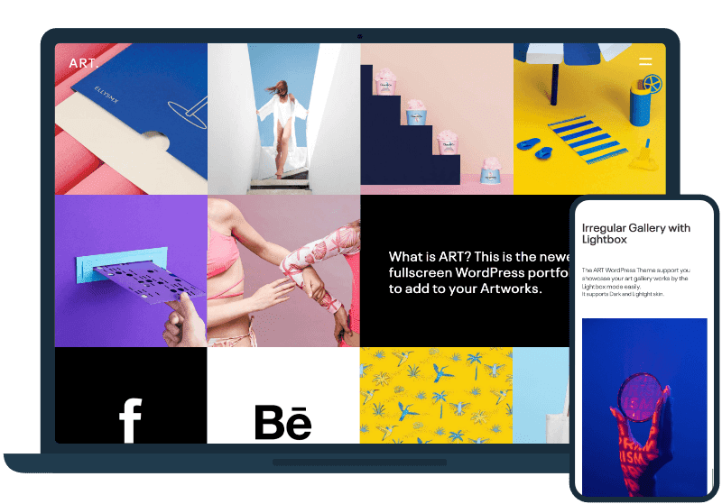 ART Portfolio WordPress Theme available here 100% full setup. - Image 2